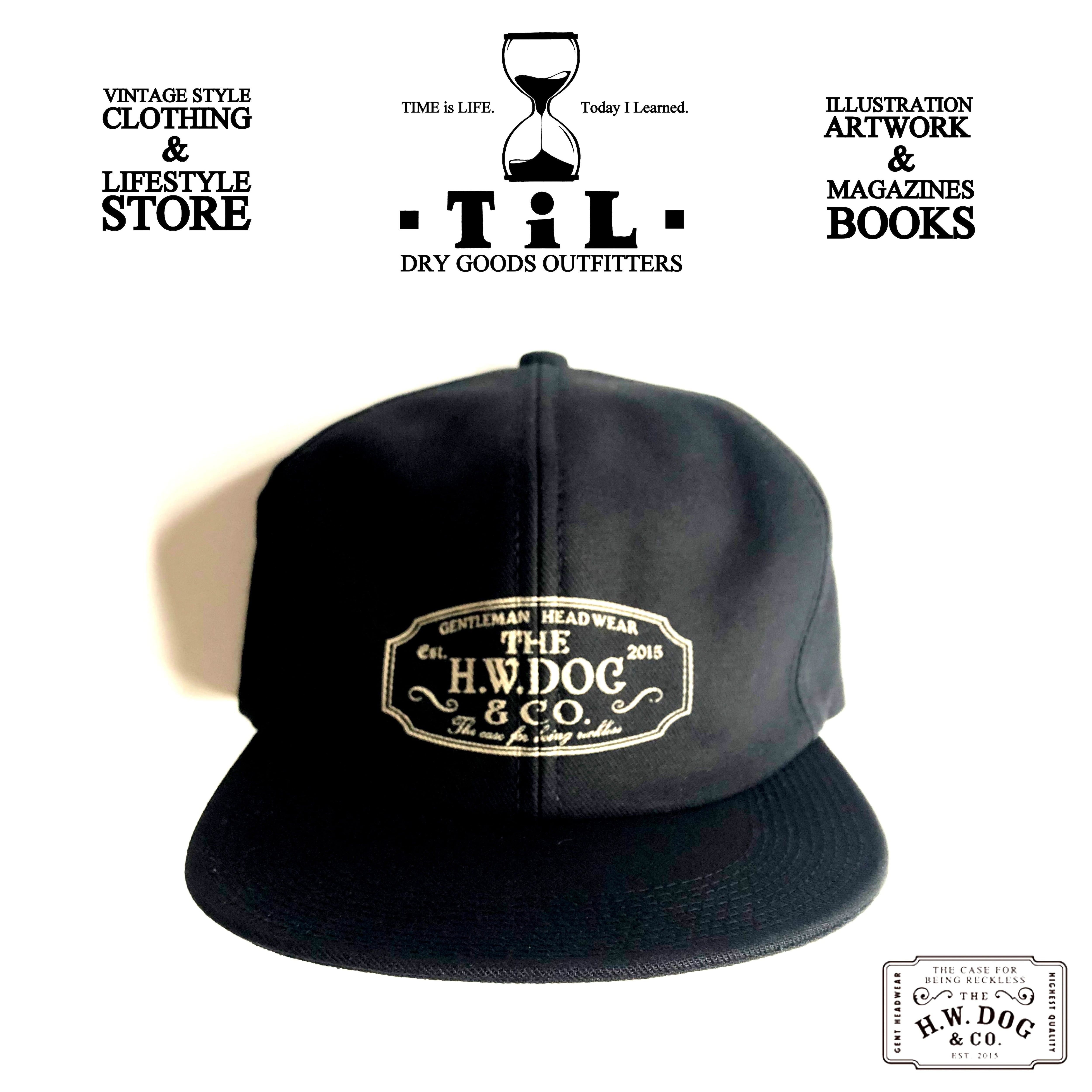 THE H.W.DOG&CO Trucker Cap/トラッカーキャップ (BLACK) D-00004