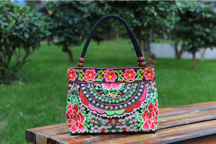 アジアンテイスト バッグ カバン 刺繍 チャイナ 肩掛け ショルダ