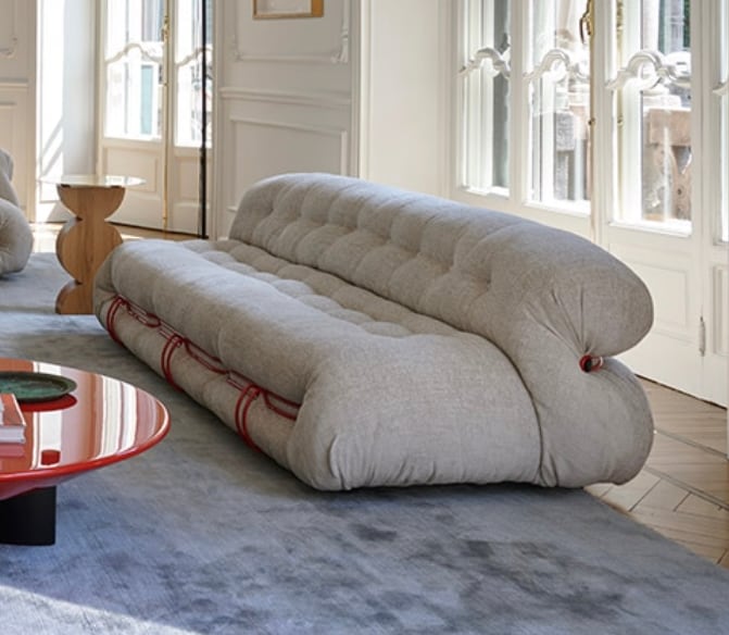 新品未開封】Cassina カッシーナ 944ソリアナ SORIANA ソファ 3人掛け