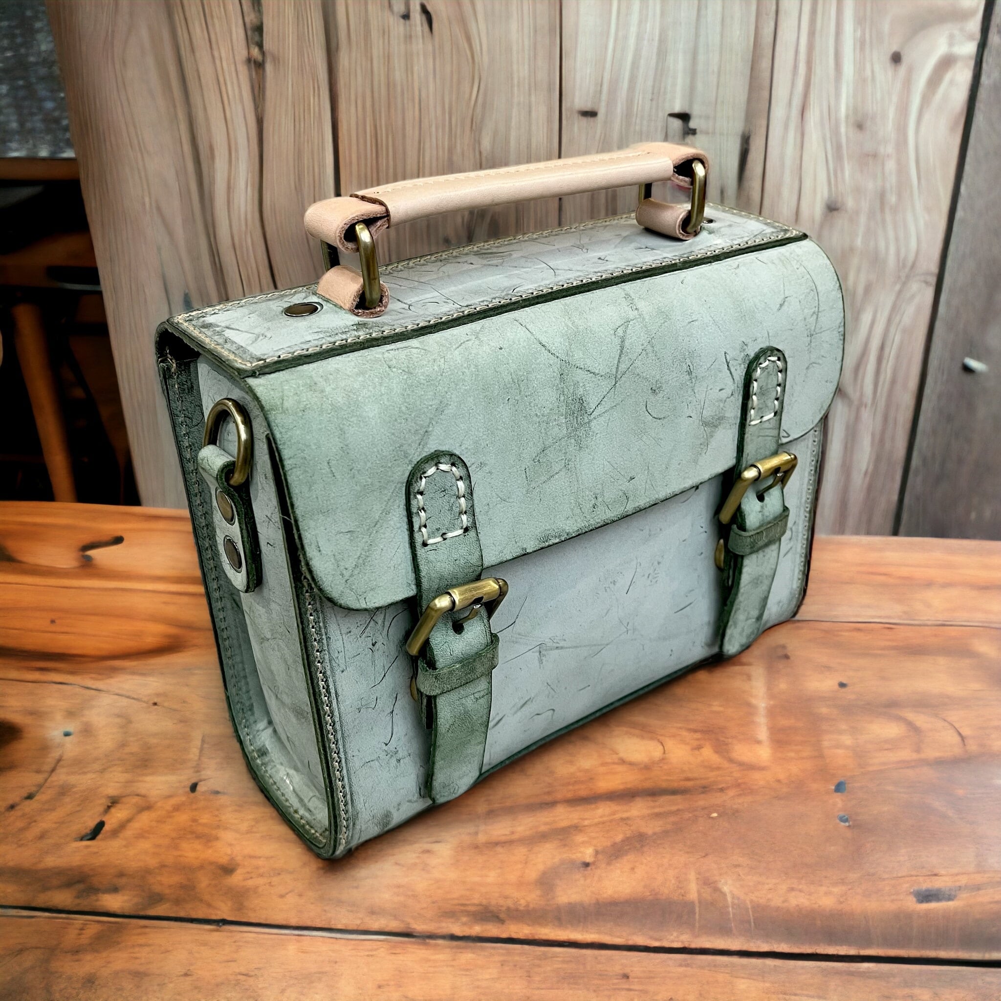 刻 -TOKI- ハンドバッグ｜THE JOURNEY（ザ・ジャーニー）】グリーン