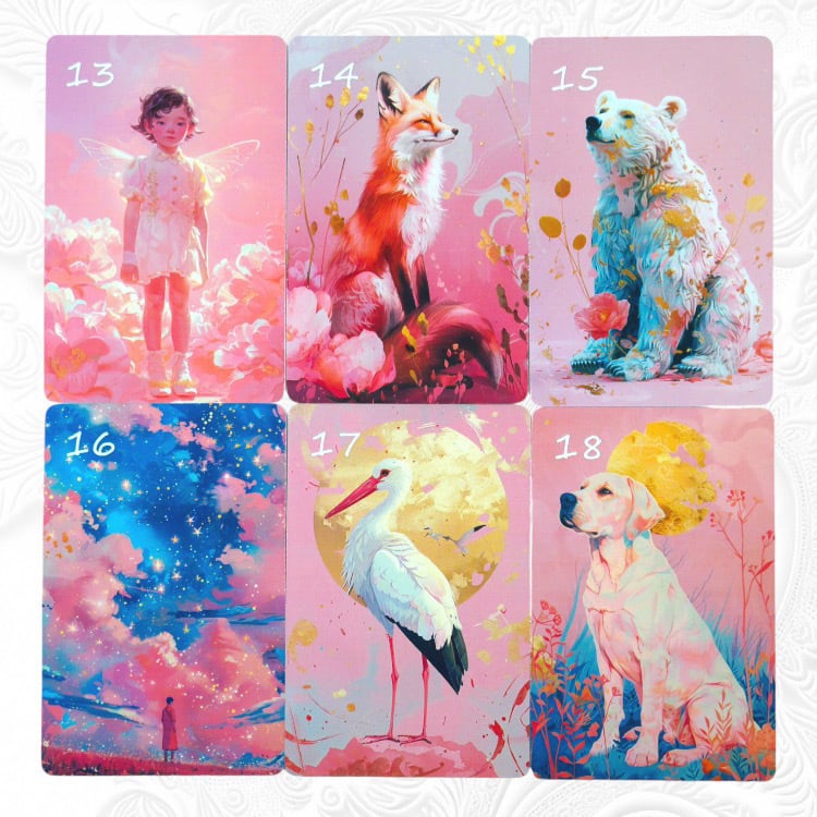 フェミニンピンクなルノルマンカード ❤︎ レア ❤︎ インディーズ