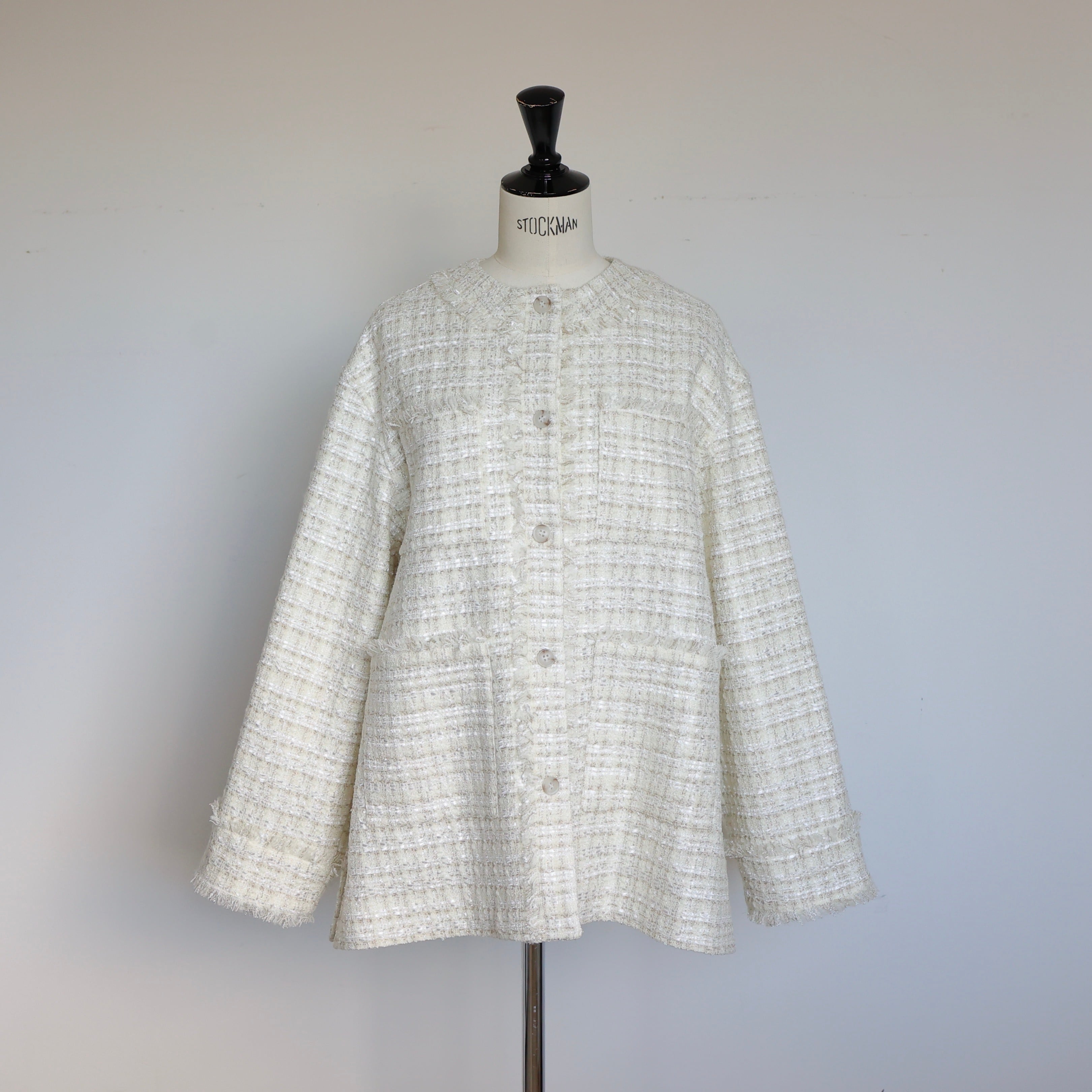 GPKW-609 Kirakira Tweed Jacket | gypsohila