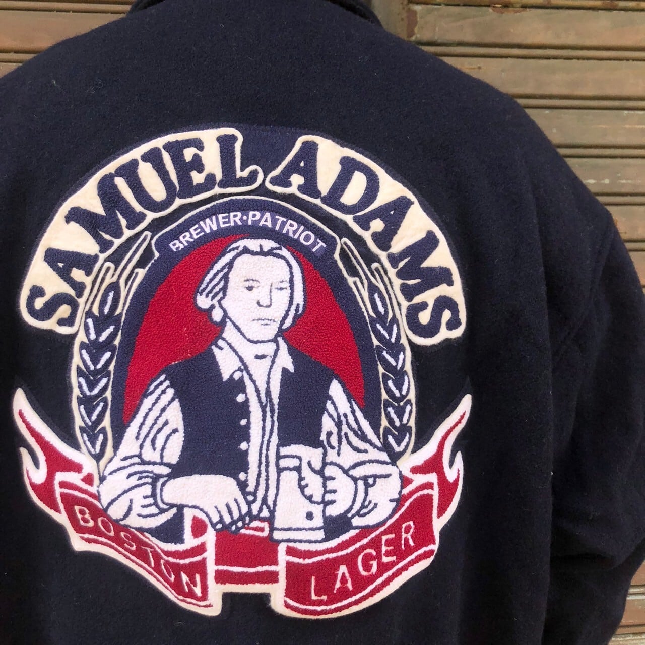 80s USA製 Dehen ウールスタジャン アダムス ディーエン ヴィンテージ