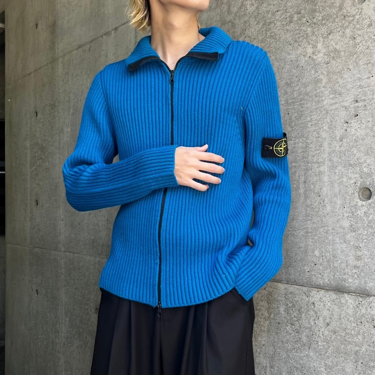 00s STONE ISLAND Drivers Rib-Knit ITALY製 | VOLAR