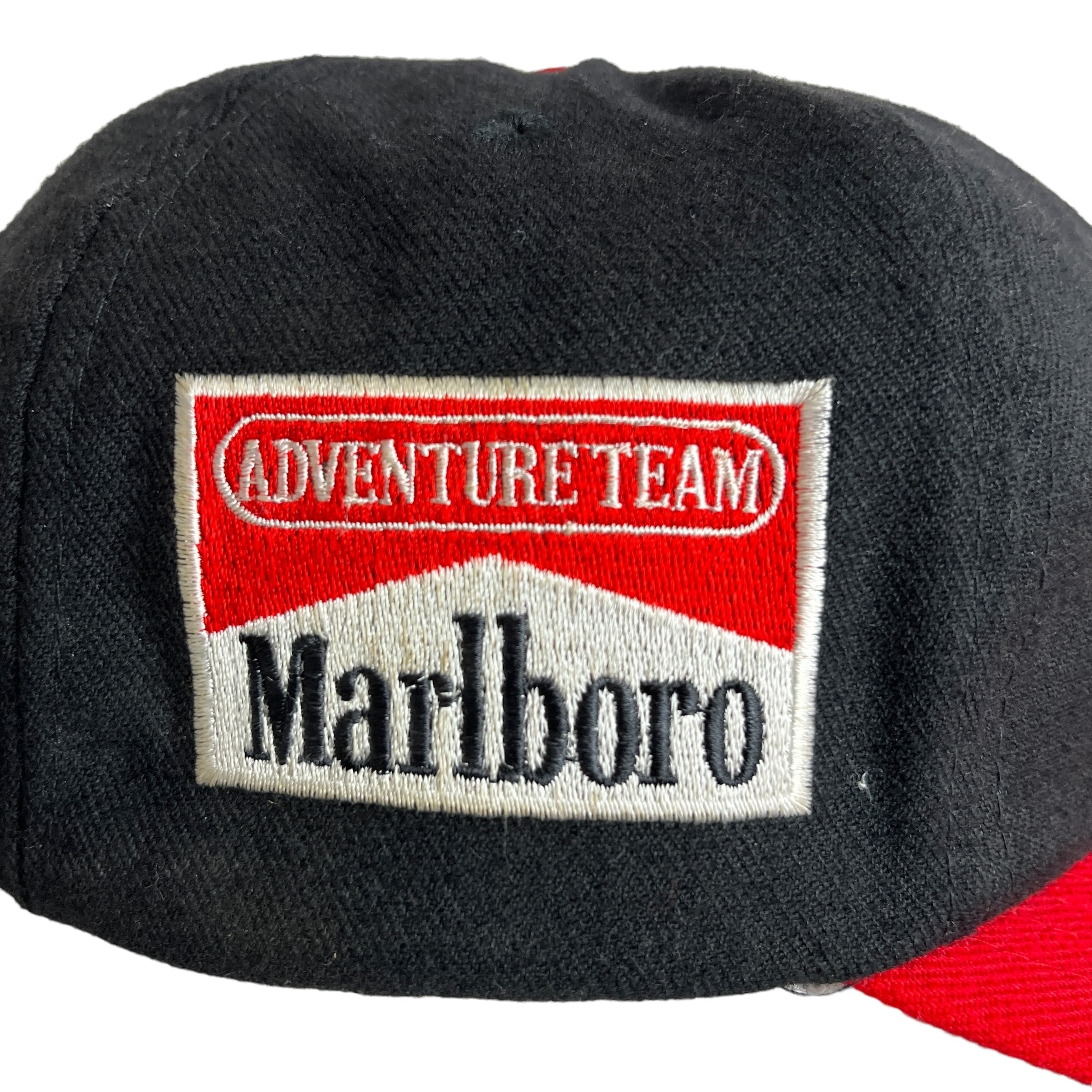 キャップ/帽子】Marlboro (マルボロ) タバコ 刺繍ロゴ Adventure Team