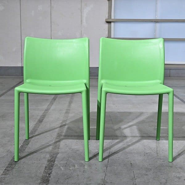 Magis 7万「AIR-CHAIR/エアチェア」グリーン 2脚セット ジャスパー