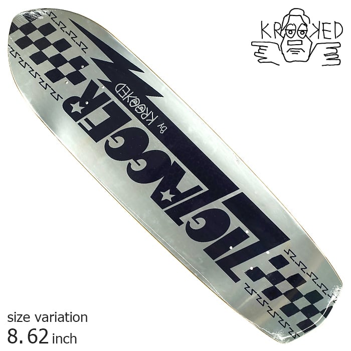 KROOKED ZIP ZAGGER SIL FOIL 8.62 inch クルキッド クルックド