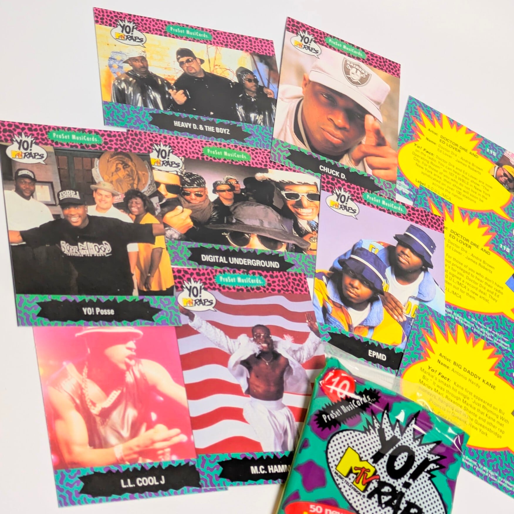 ☆送料無料！☆ 1991年製 【 YO! MTV RAPS SERIES 2 】トレーディング