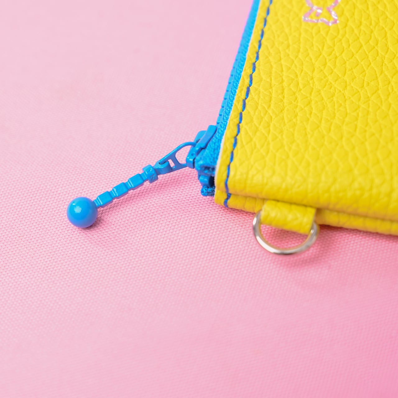 20471120 ミニポーチ 財布 ケース ☆新色追加☆【イタリア牛革】 あめちゃんL字型ミニポーチ<6色展開> 本