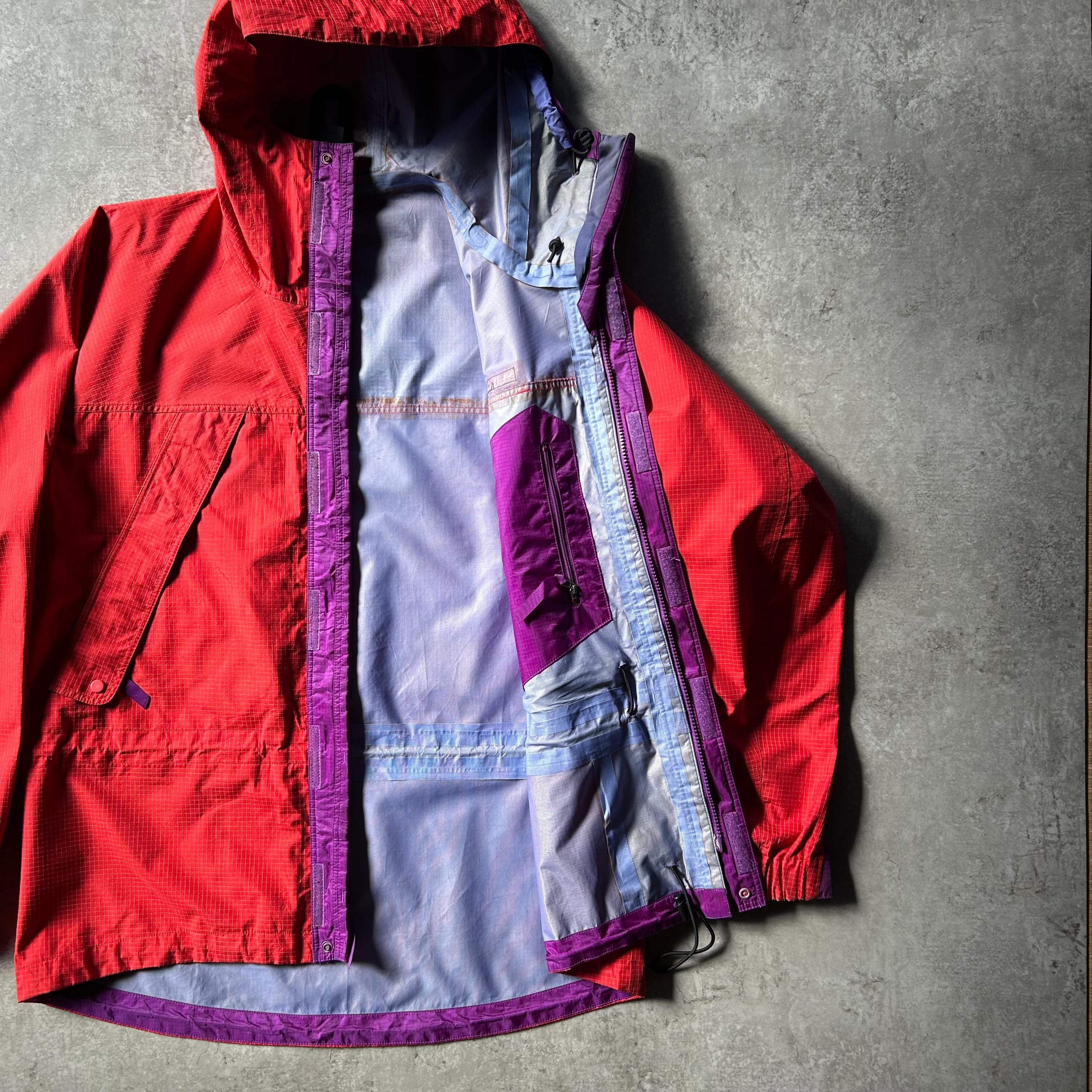 90s パタゴニア スーパーアルパインジャケット L レッド 雪なしタグ