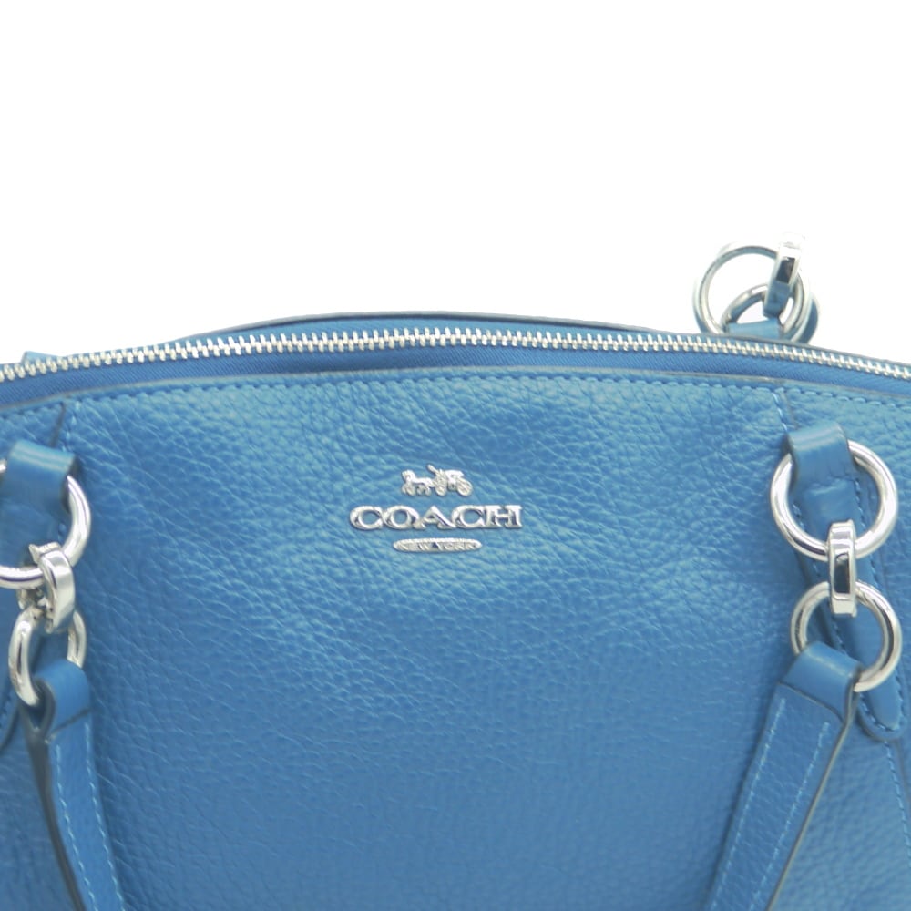 COACH コーチ ハンドバッグ 2WAYショルダーバッグ 斜め掛け レザー