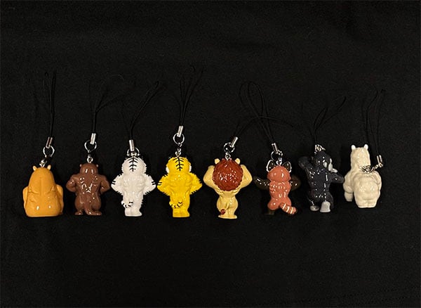 しあがってるストラップ アニマル | 野澤作蔵商店 nozawasakuzo_shoten