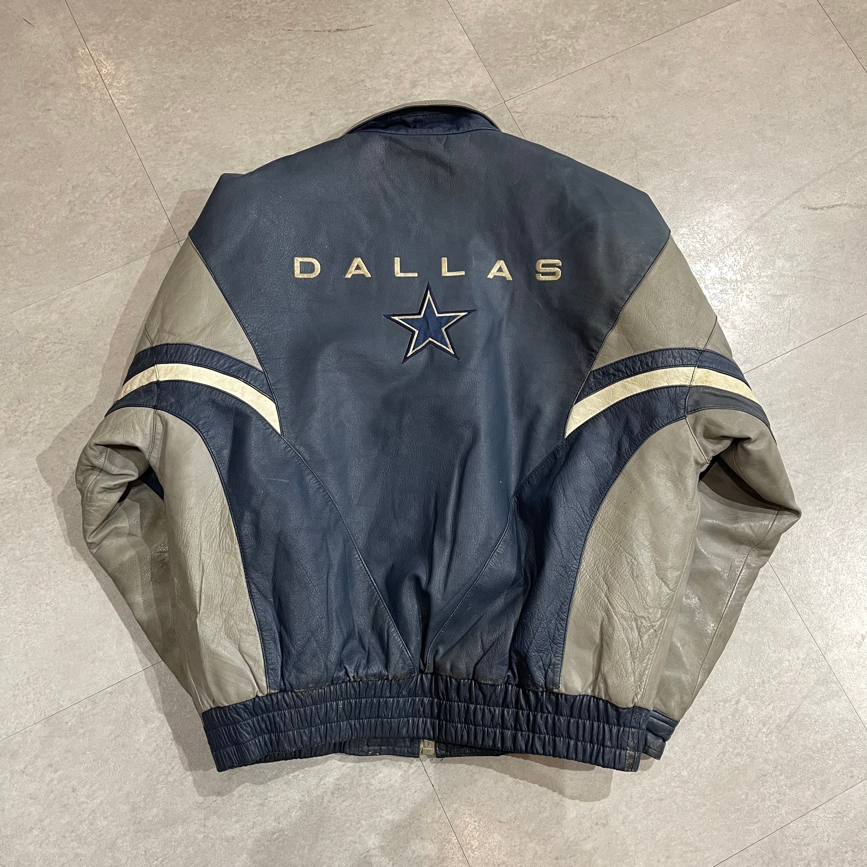 size:L【 DALLAS COWBOYS 】ダラス・カウボーイズ レザージャケット