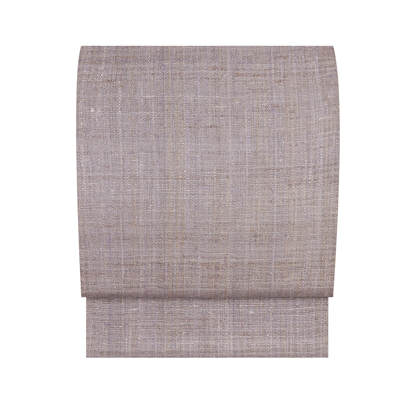 貴久樹 「カティヤ」 タッサーシルク 無地 八寸名古屋帯【お仕立て