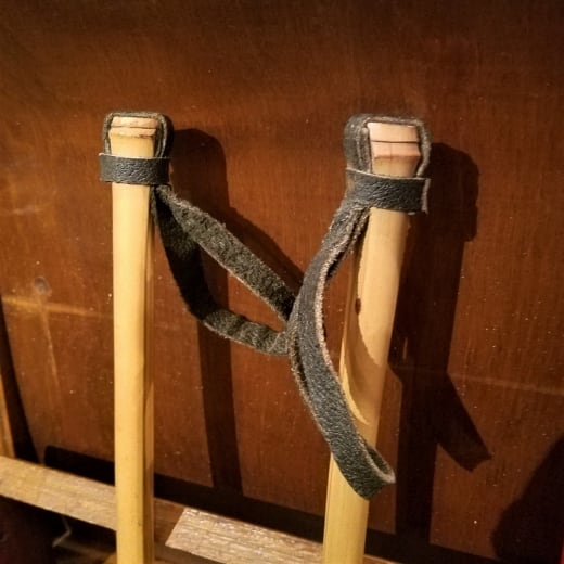 昭和レトロな子供用木製スキー板とストック | 旧式生活雑貨店 神戸