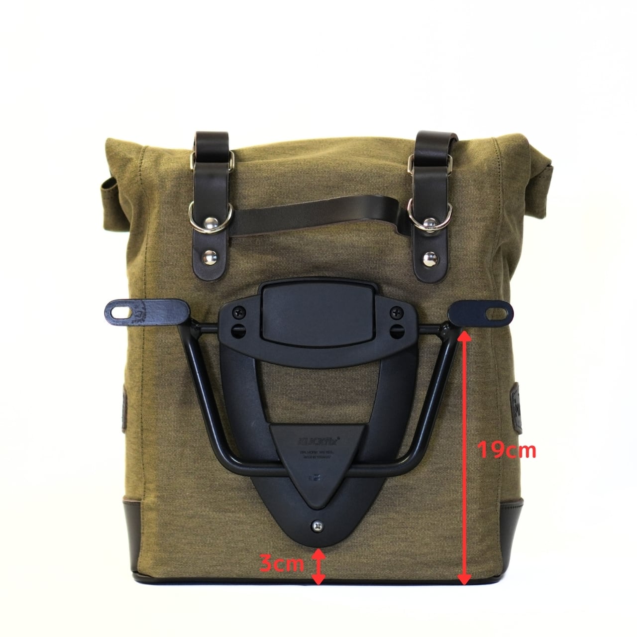 Dakhla 12L グリーン サドルバッグ La Poderosa Goods | La Poderosa