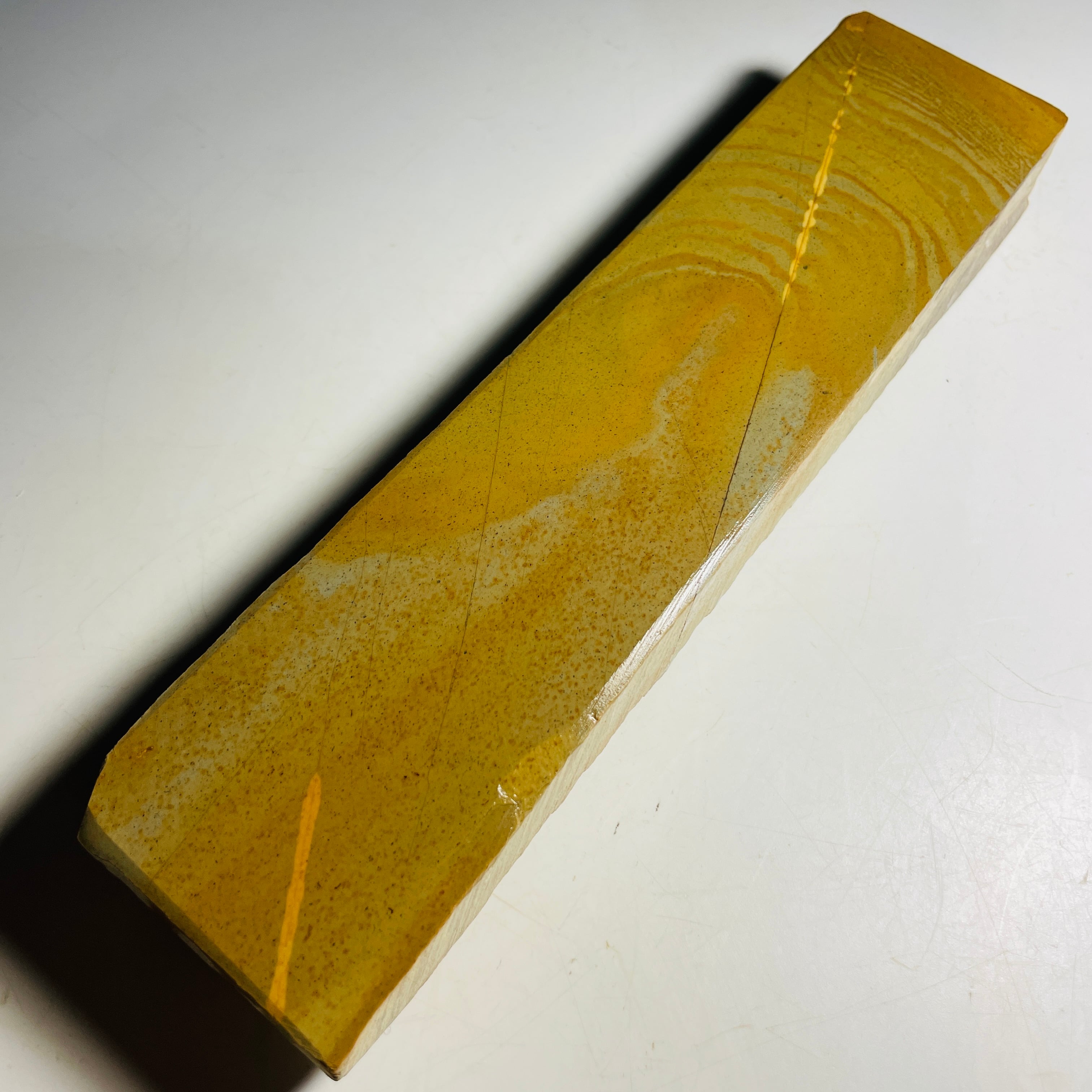 天然砥石 中山 環巻 極上品 Lv4 530g | 天然砥石 加藤鉱山 中山合砥