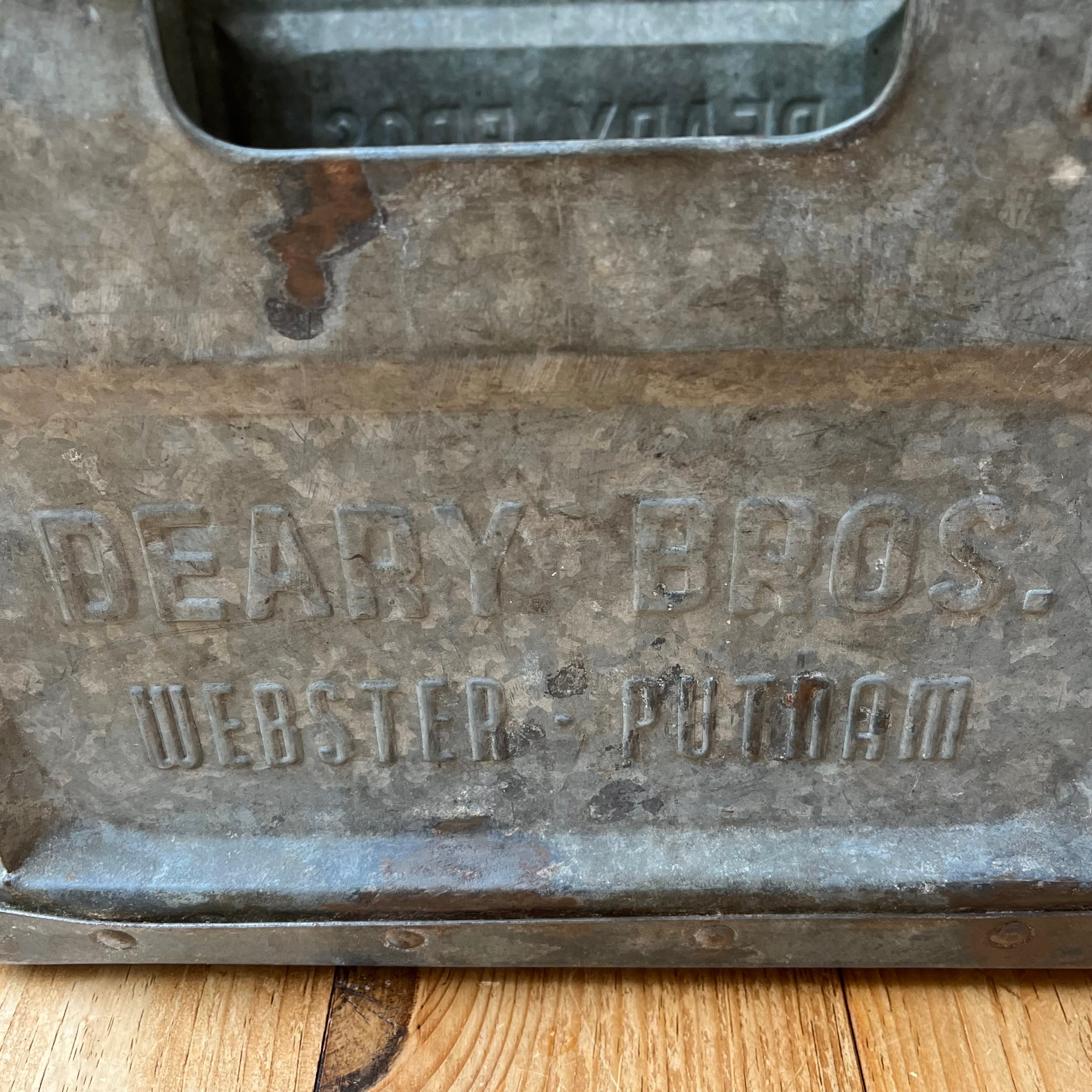 Vintage Milk Crate ミルククレート USA製 インダストリアル 店舗