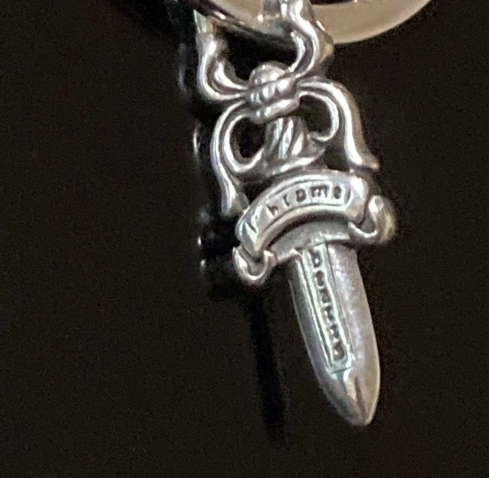 CHROME HEARTS クロムハーツ クリップ スイベル クロスボール ダガー