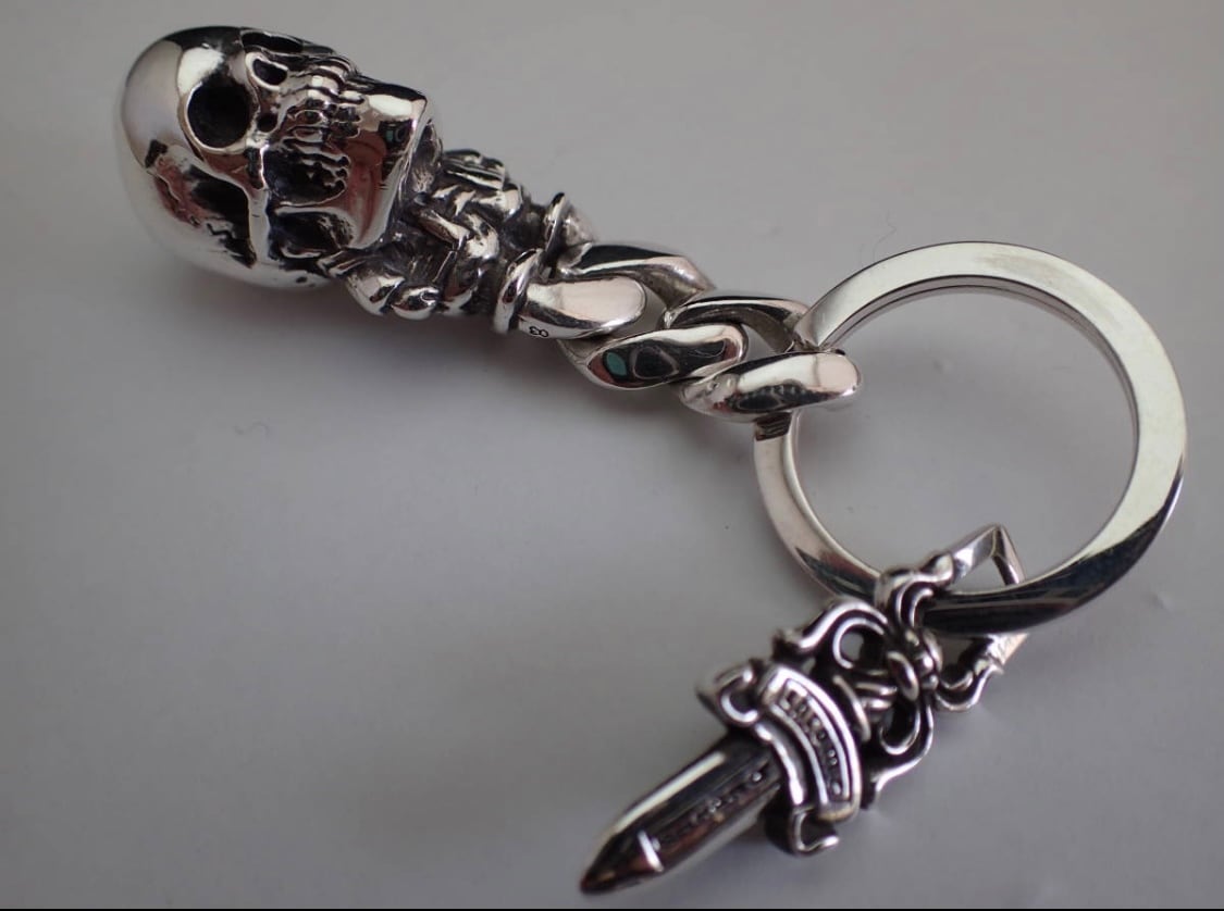 CHROME HEARTS クロムハーツ FOTI DELFINO ダガー キーリング