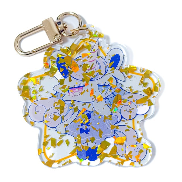 ラメフレークアクリルキーホルダー【30set】 | UNIFACTORY ユニ