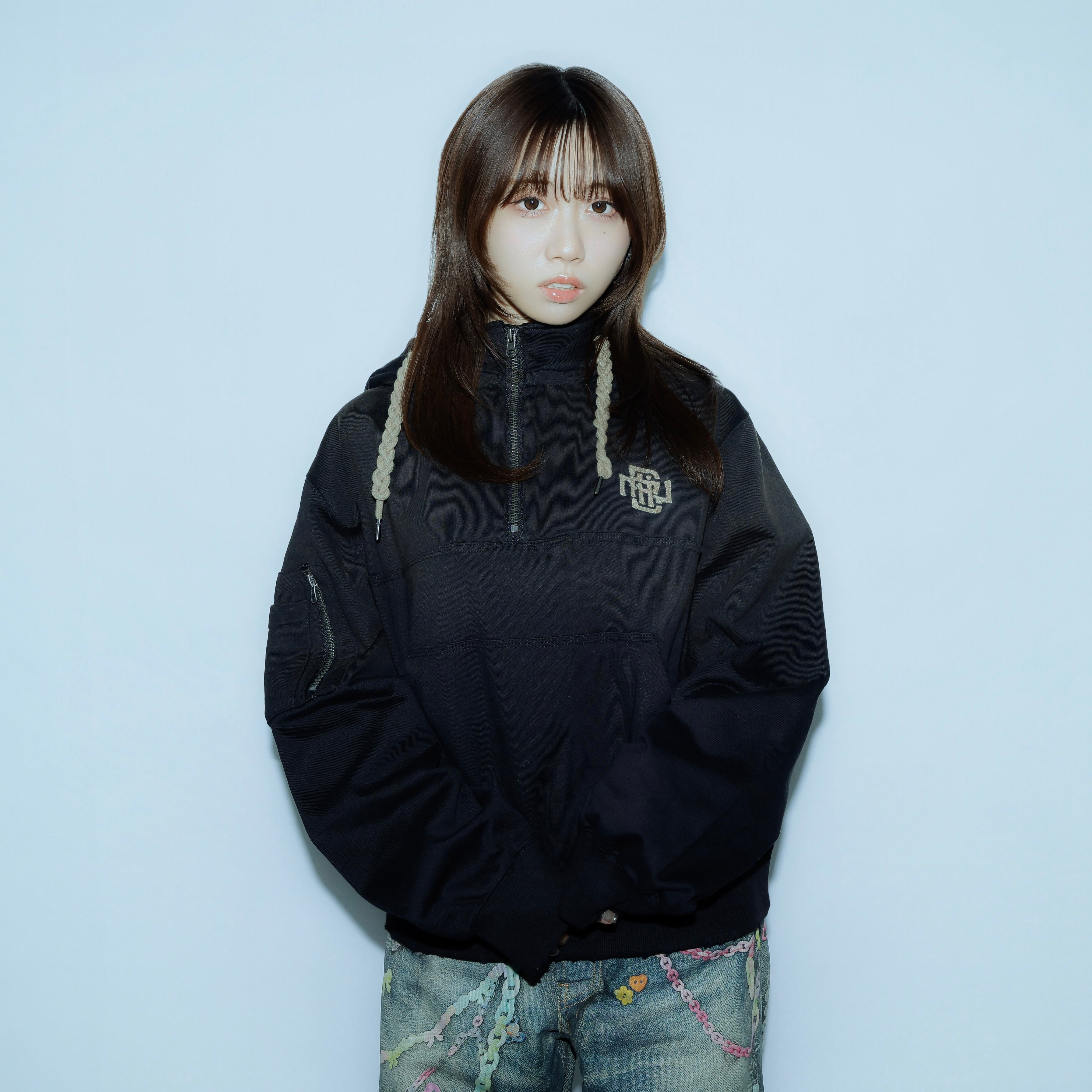 CHRONOIZM フーディ ANORAK HOODIE<BLACK> | CHRONOIZM