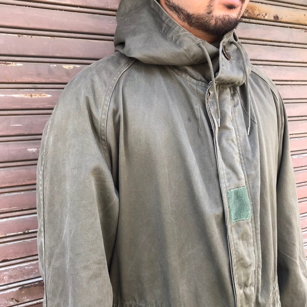 70s フランス軍 実物 M-64 ヴィンテージ フィールドパーカー 92C