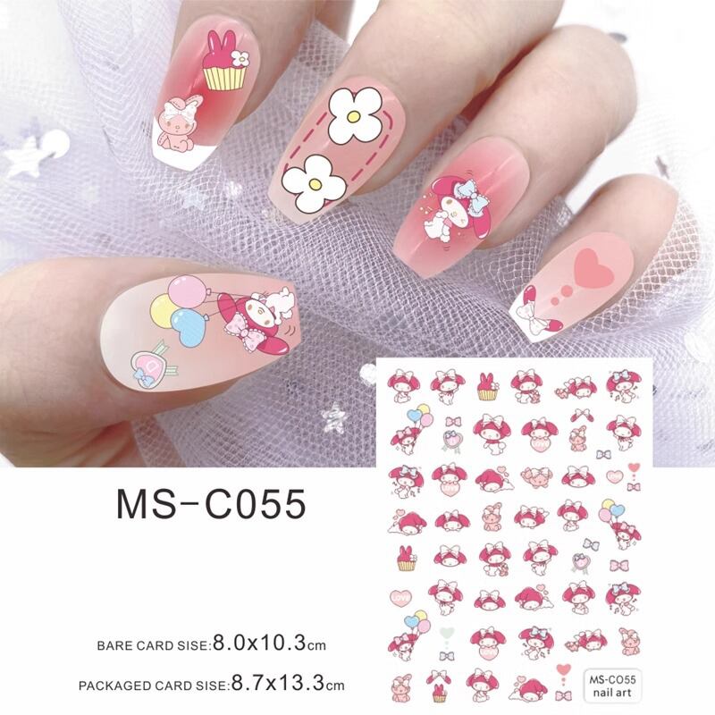 マイメロ☆MSC055 サンリオ 3Dネイルシール ネイルステッカー | aboo