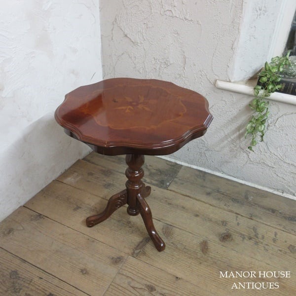 イギリス ビンテージ 家具 コーヒーテーブル タイル張り 英国 6967d