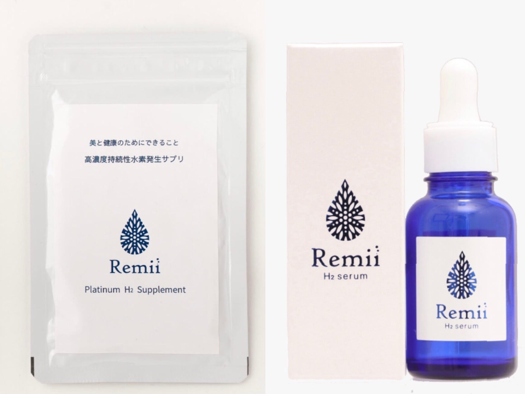 レミィH2セラム、H2サプリメント60粒 セット | 3Qshop