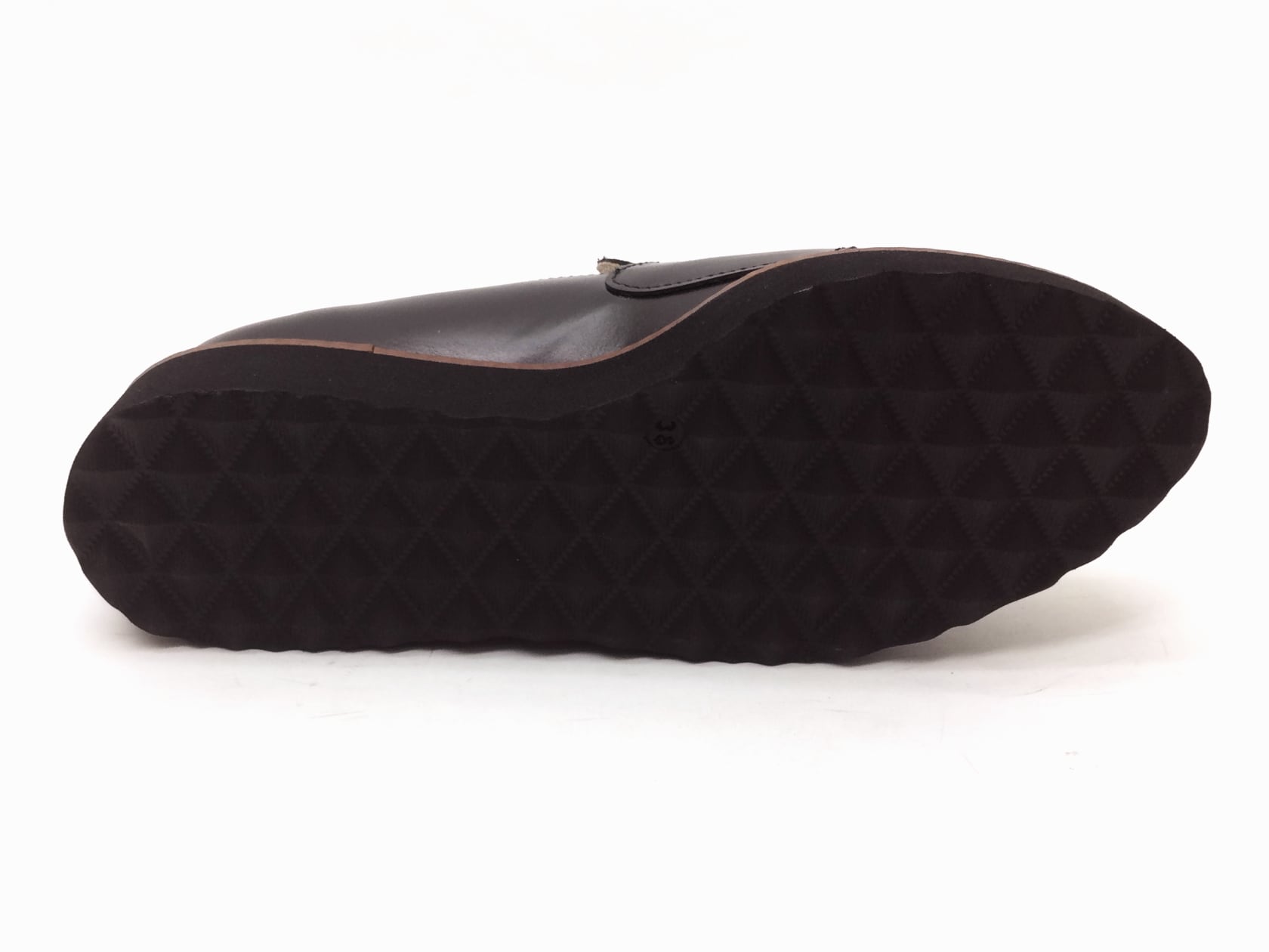 ボントレ】 #31307 ブラック BLACK レディース 厚底ダブルモンク