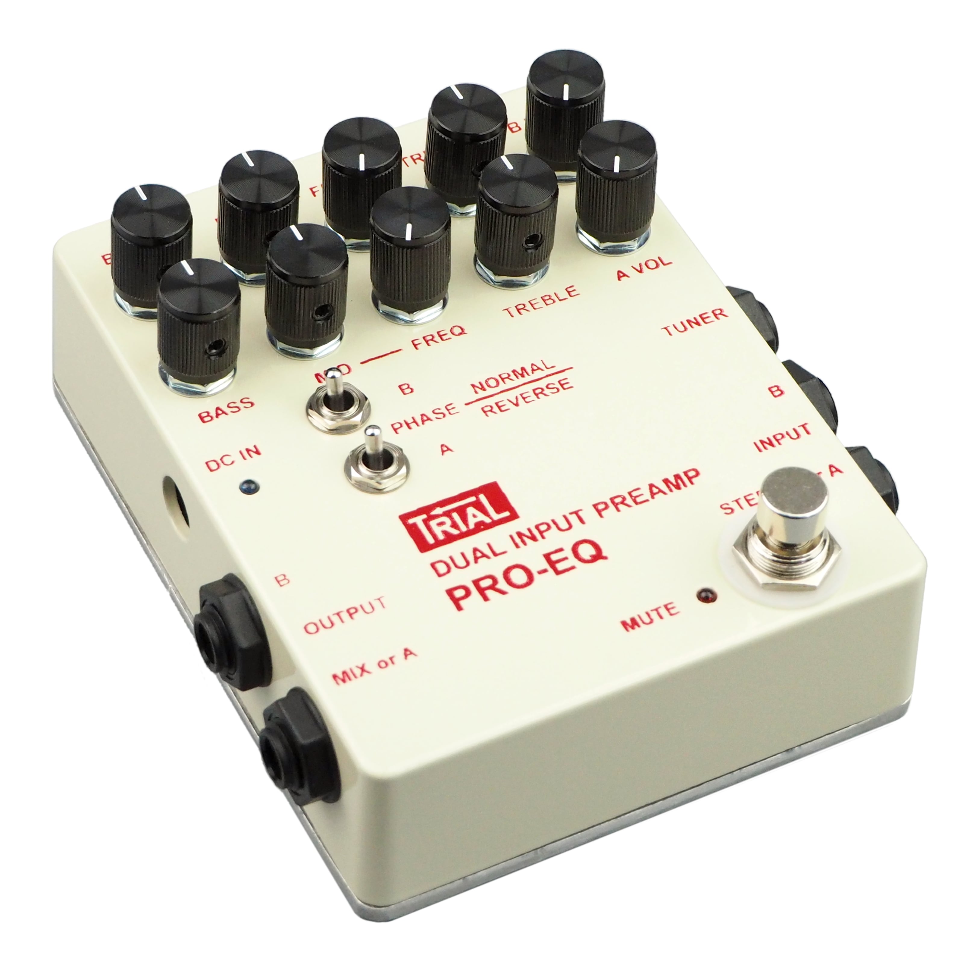 TRIAL SINGLE INPUT PREAMP D.I. [Acoustic Preamp] | 高早楽器技術