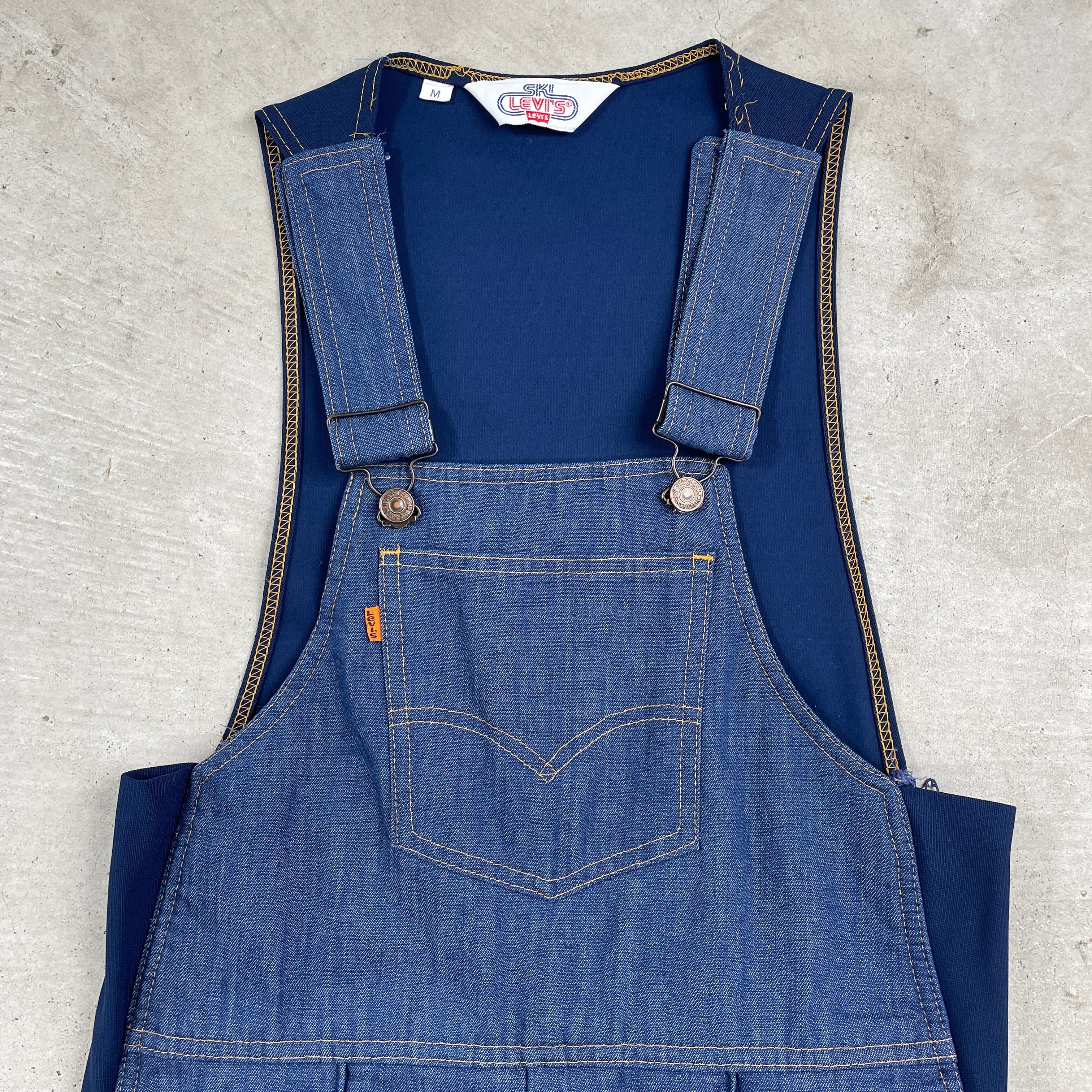 70年代 USA製 SKI Levi's スキーリーバイス オーバーオール メンズW33
