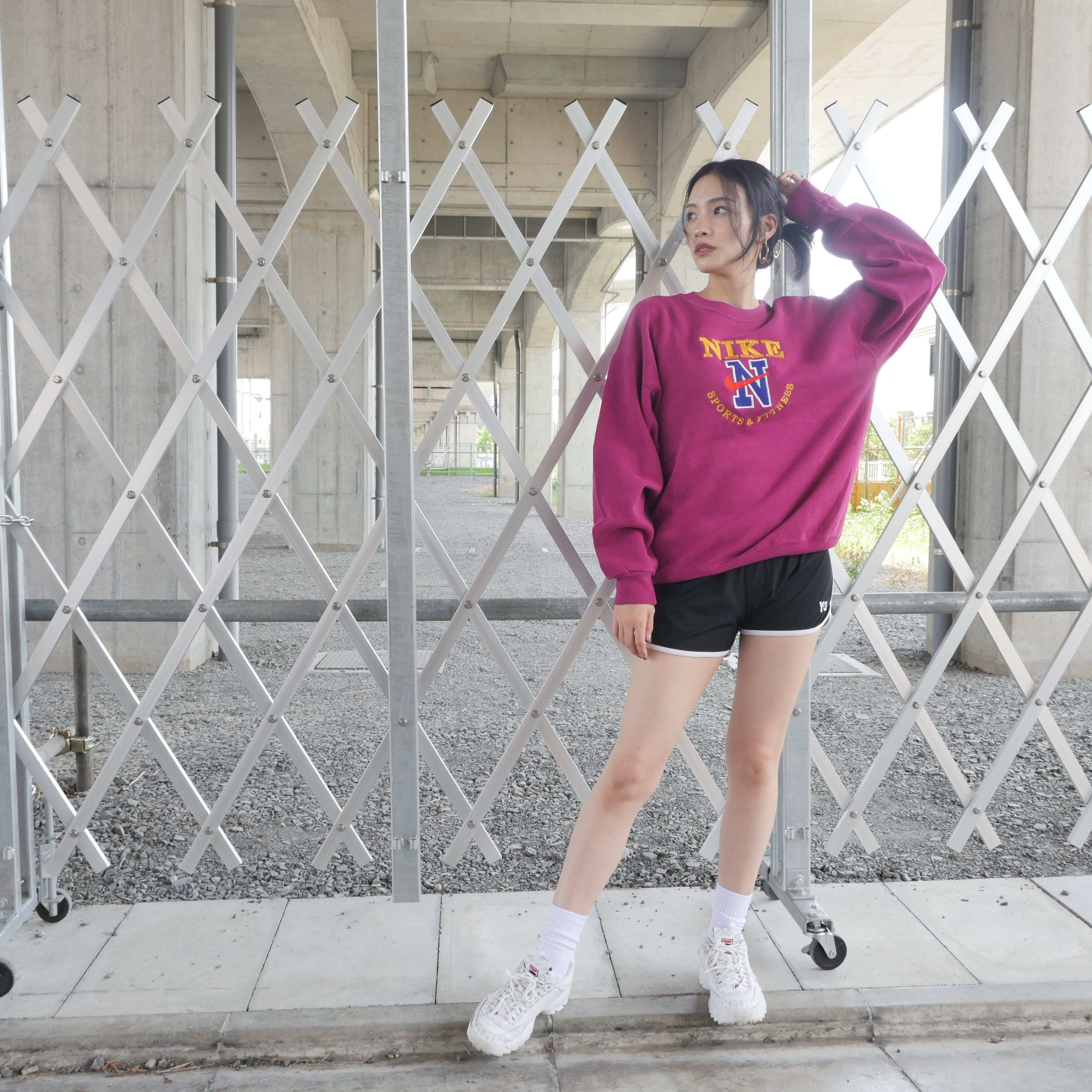 NIKE 90s MADE IN USA | Logo long sweat | JoliPe | vintage,used