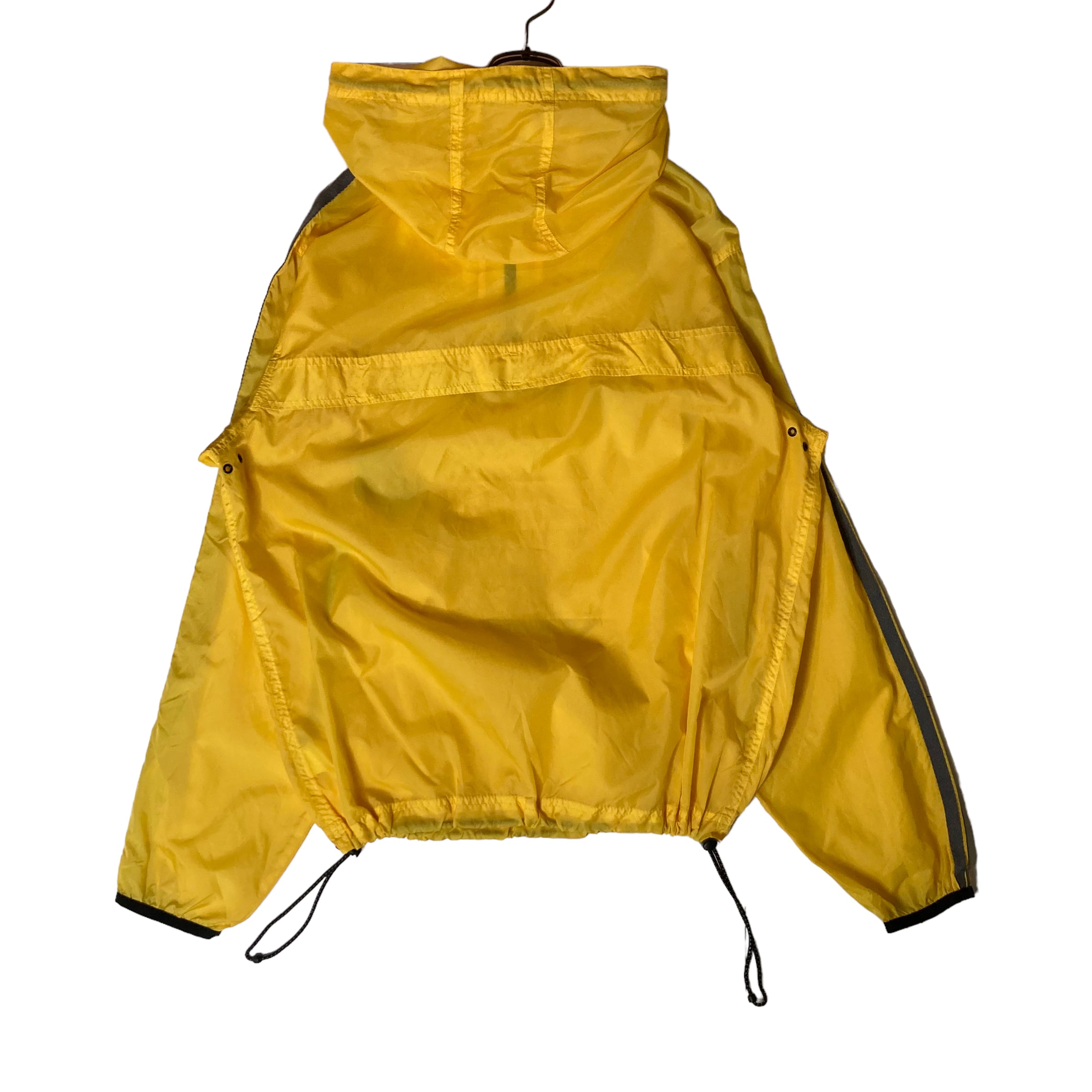 old navy コットンアノラック 黄色 フェード アノラック イエロー