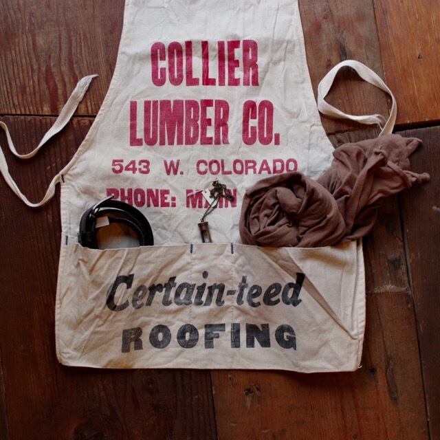 Vintage Work Apron / ヴィンテージ ワーク エプロン / アメリカ製