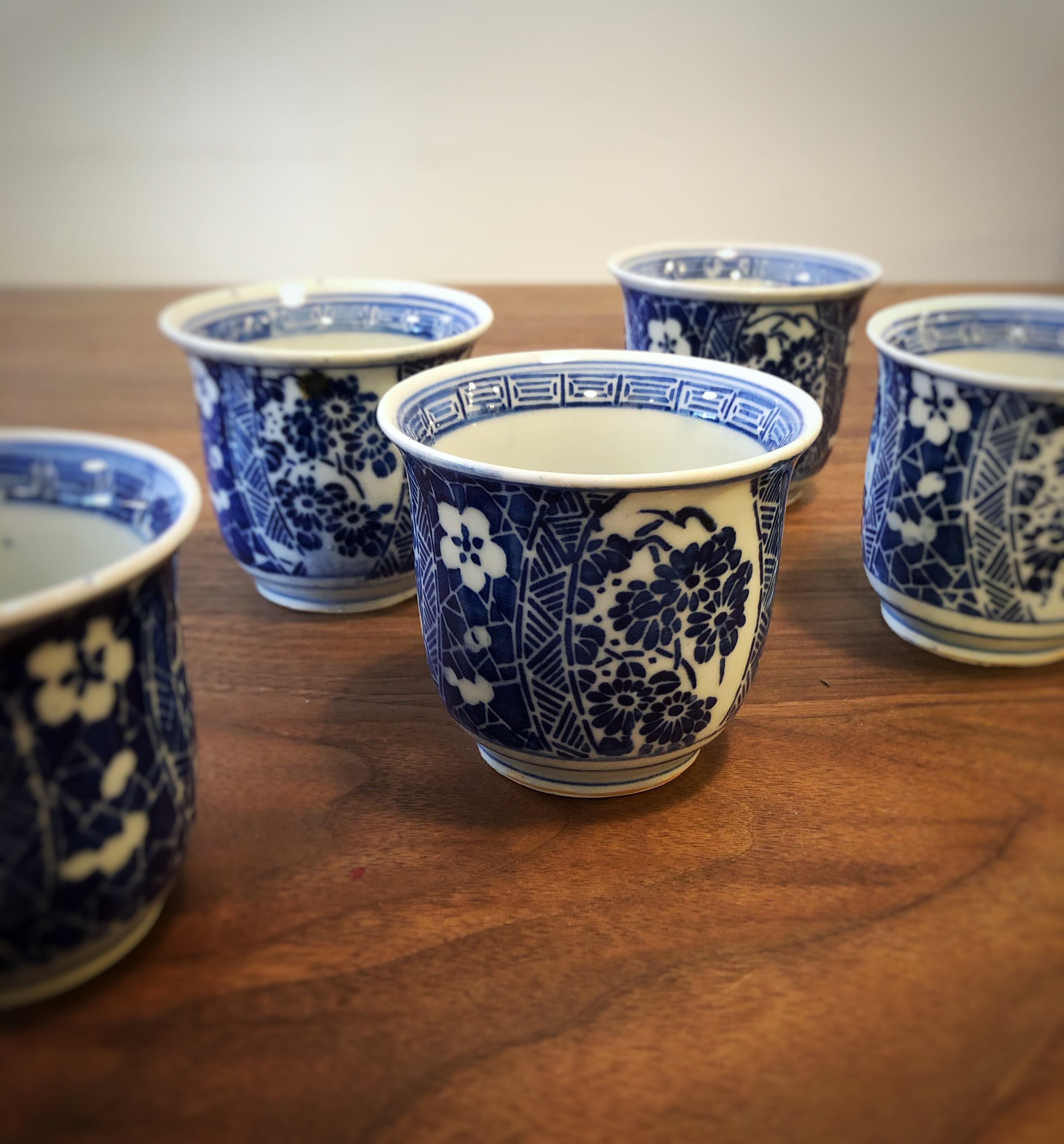 伊万里 印判手 蕎麦猪口 | 古美術いけのは