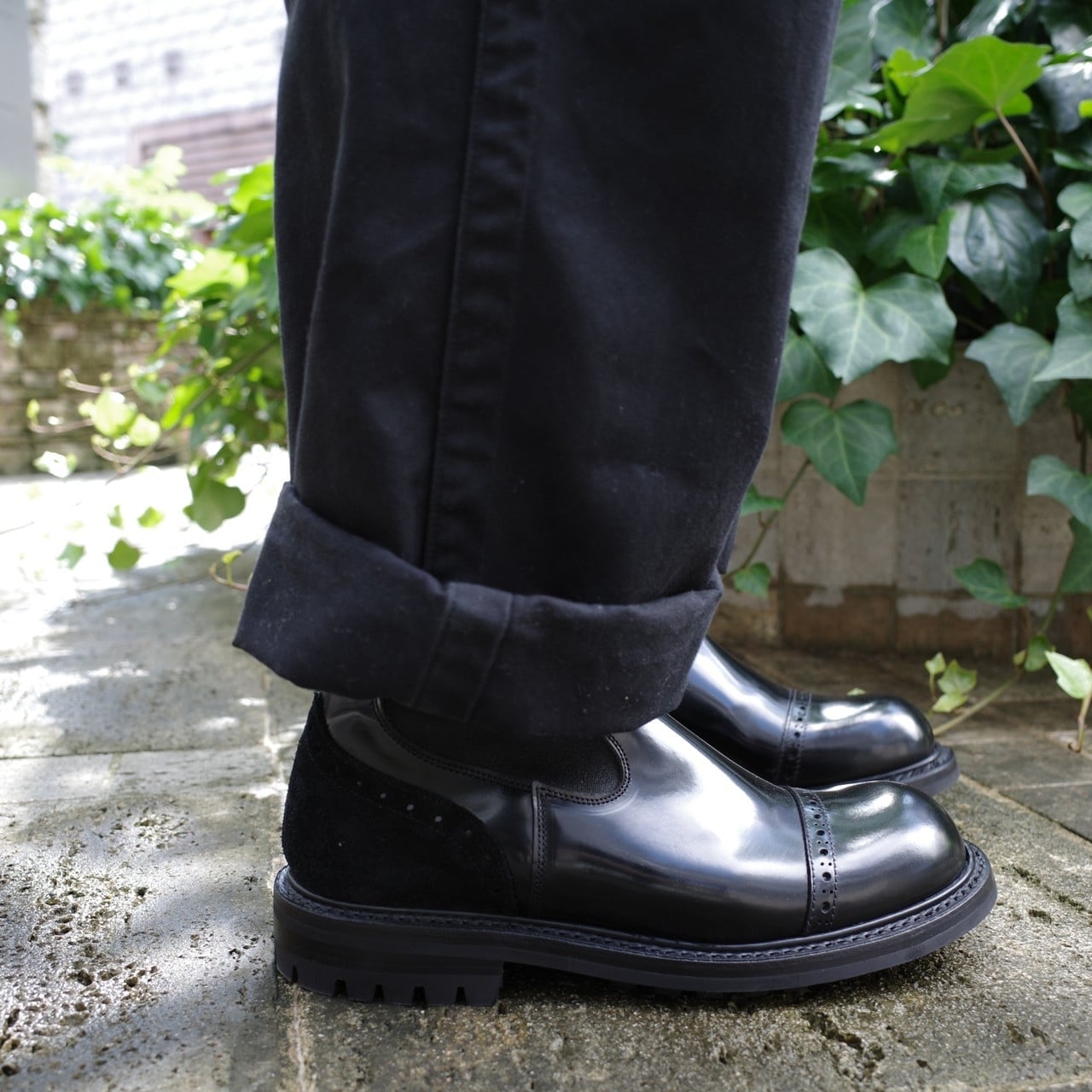 QUILP by Tricker's(クイルプバイトリッカーズ) /Cap Toe Side Gore