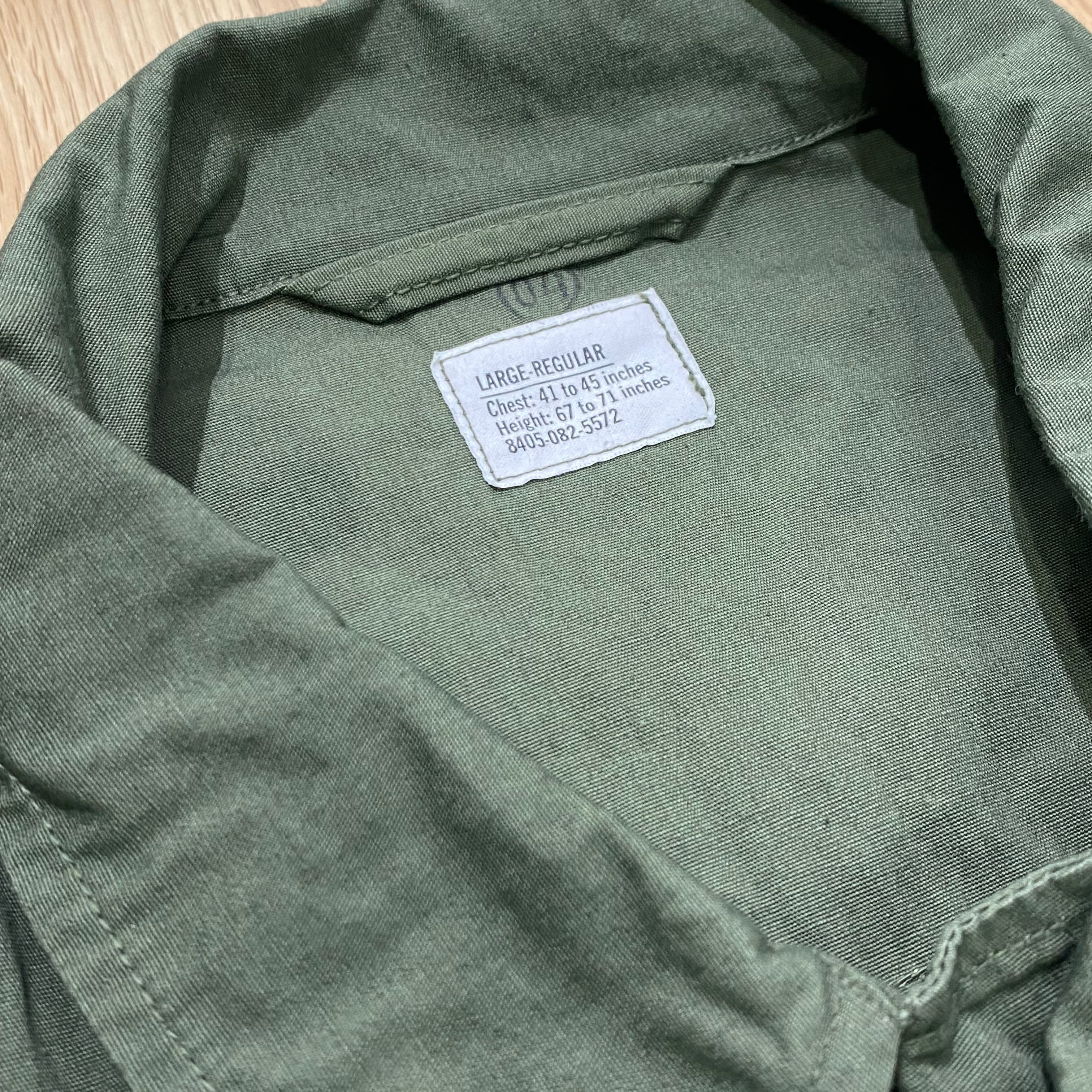 60s US ARMY Jungle Fatigue 3rd Non Rip 60年代 アメリカ軍