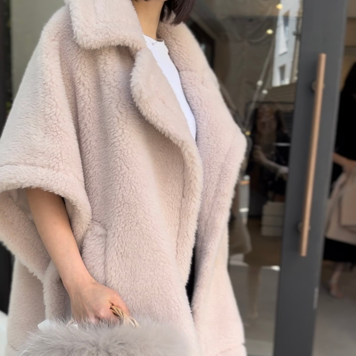 予約商品】テディベアポンチョ | I.trois