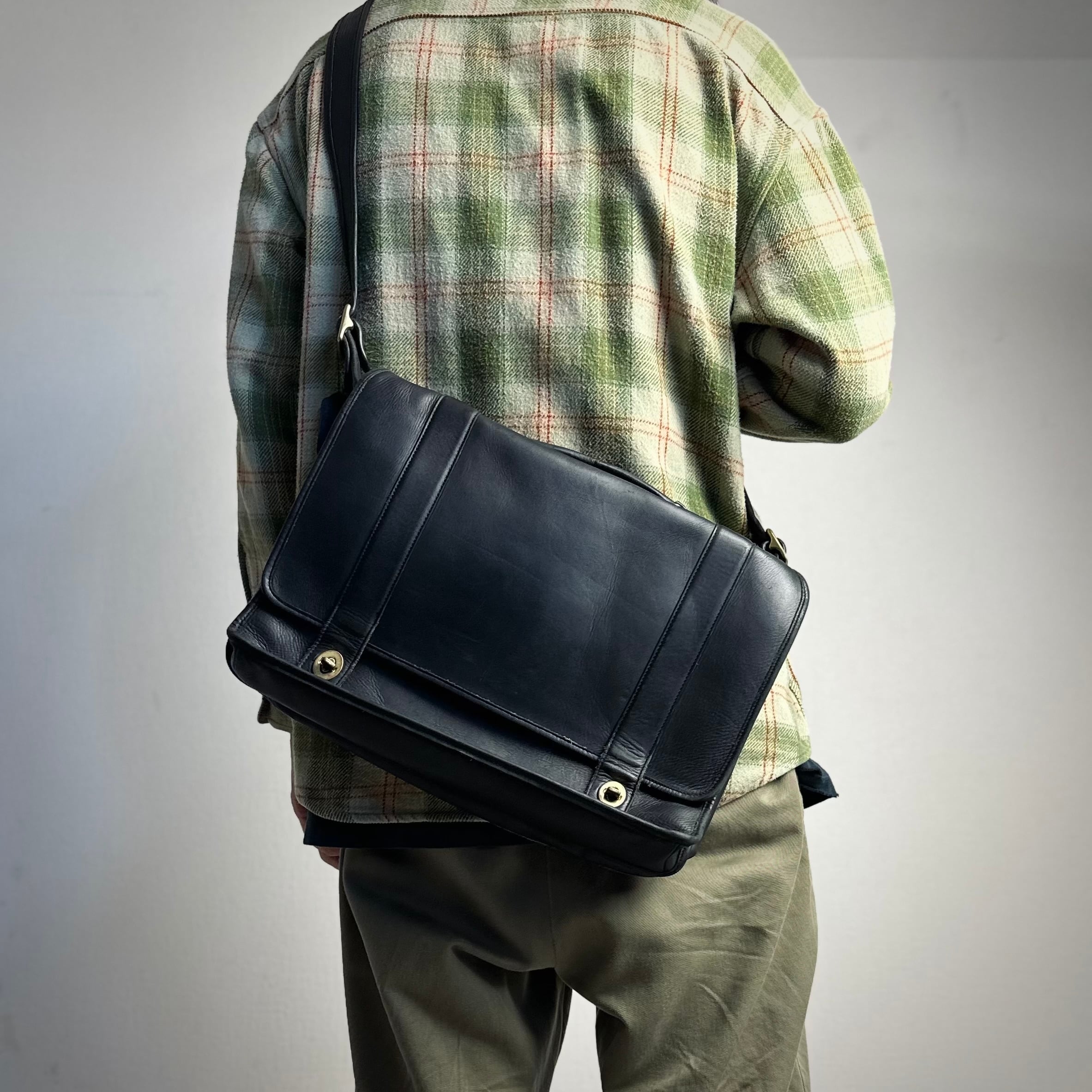 90's old COACH Leather Bag オールドコーチ レザーバッグ ショルダー