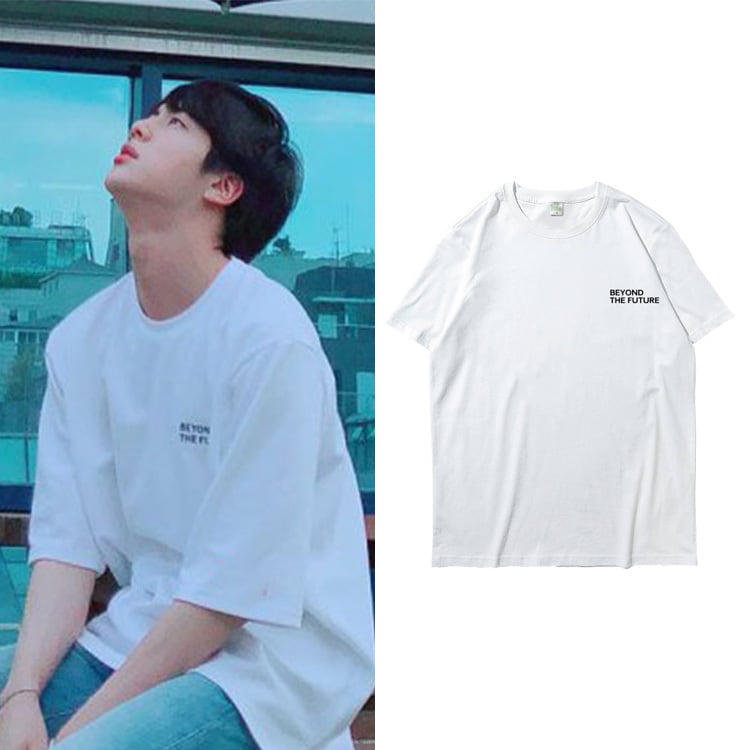 2color BEYOND THE FUTURE Tシャツ BTS ジン 着用モデル | 日本未入荷