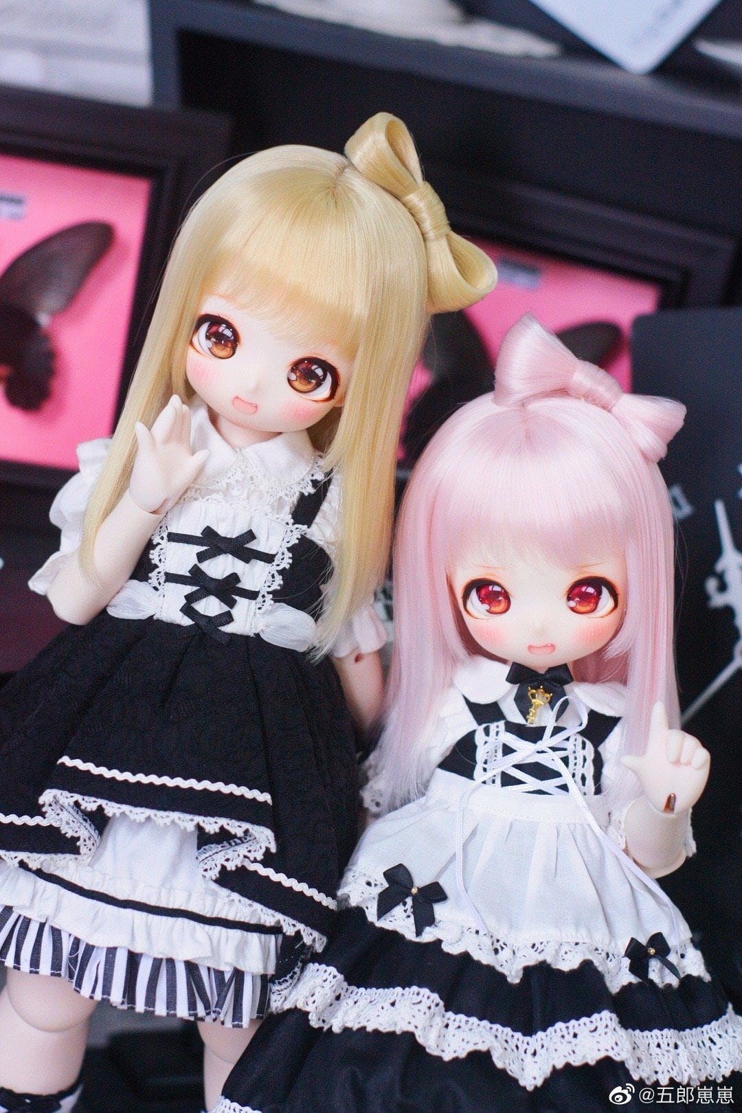 BJDドール用ウィッグ 8-9インチ MDDサイズ 数量限定 全2色 | POPINGBI BJD