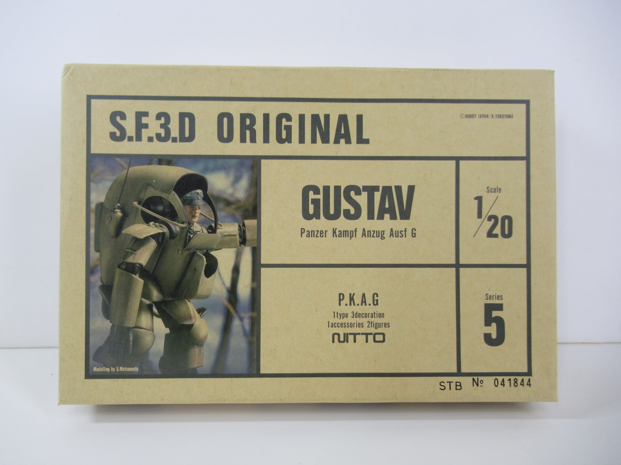 Gustav - SF3D / Ma.K. - Nitto 1/20 Plastic Model Kit #5 #041844