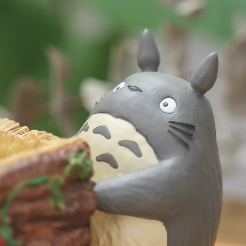 となりのトトロ プランターカバー / 小物入れ トトロの森の三輪車