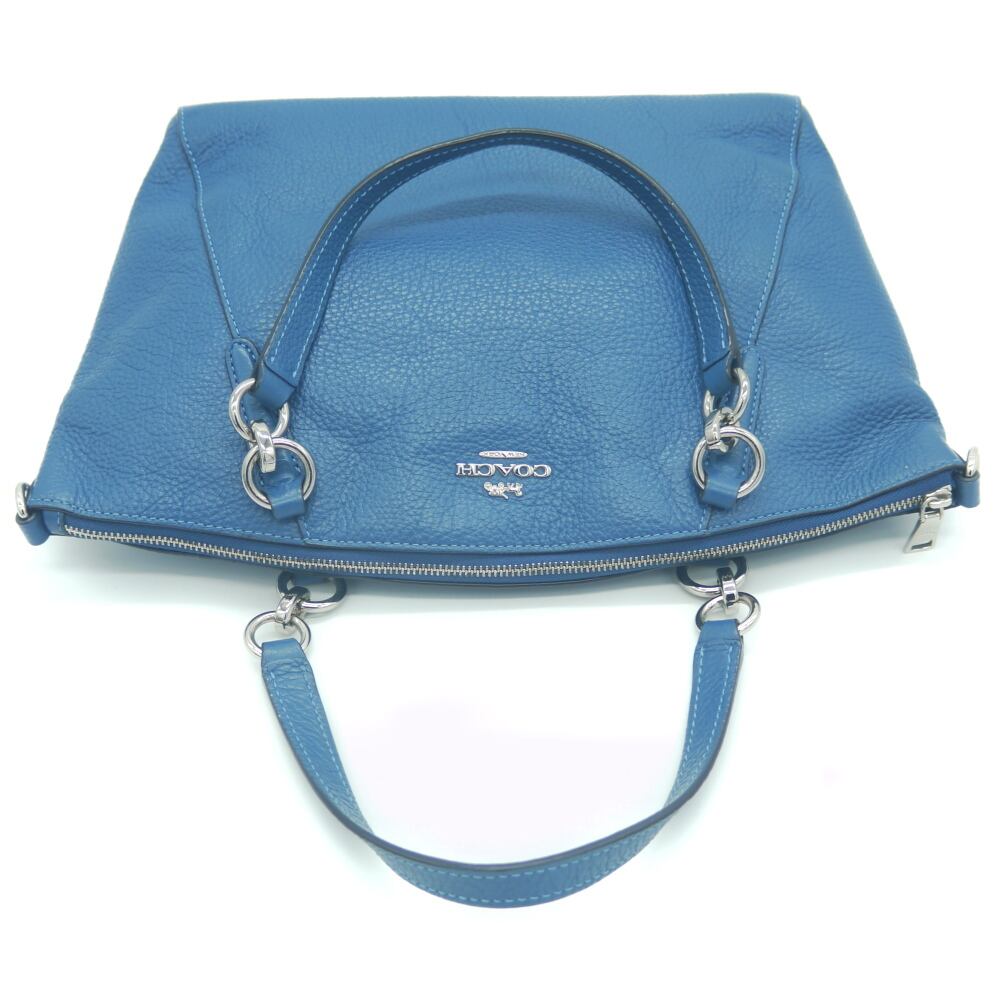 COACH コーチ ハンドバッグ 2WAYショルダーバッグ 斜め掛け レザー