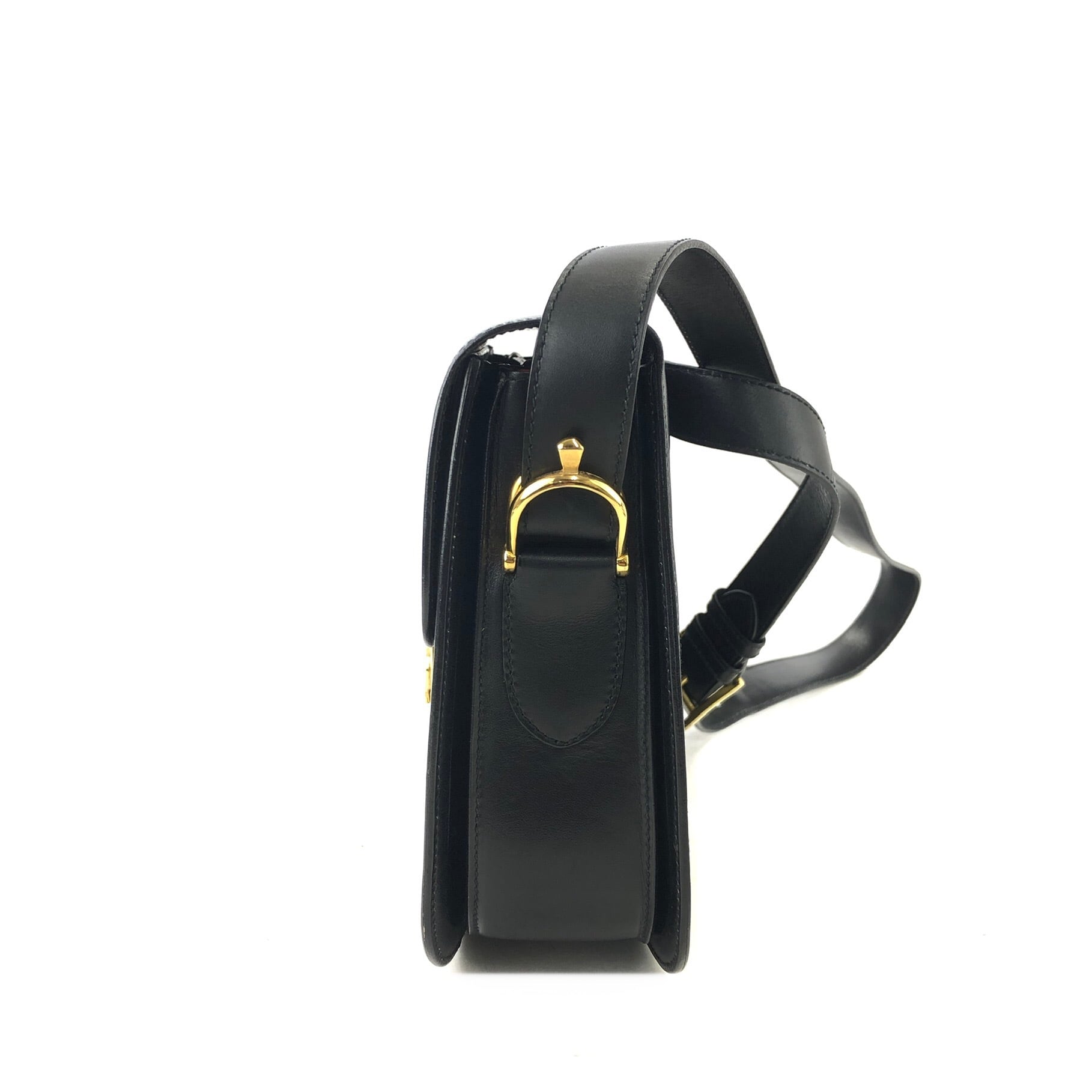 CELINE セリーヌ 馬車 ホースキャリッジ レザー クロスボディ