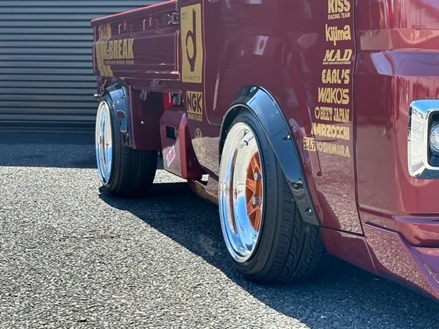 ハイゼットジャンボ オーバーフェンダーVer.2（フロントのみ）用