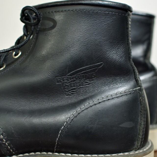 RED WING 8130 / IRISH SETTER MOC TOE BOOTS BLACK / レッドウイング