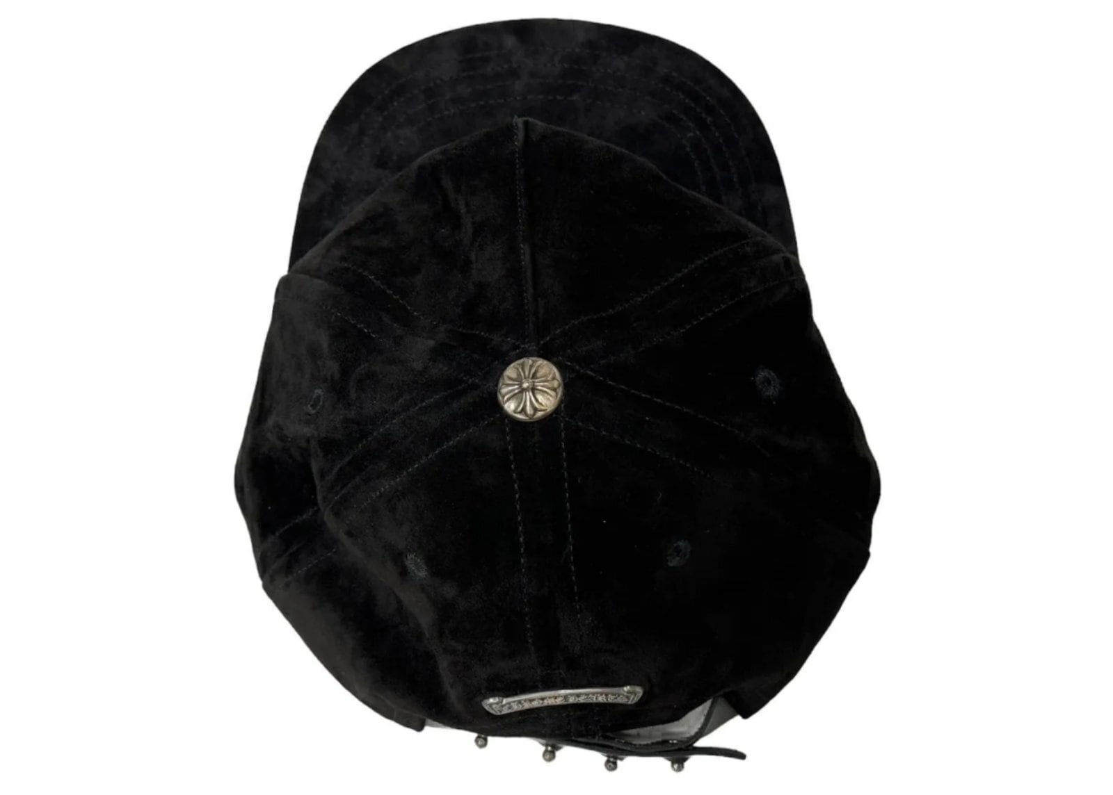 CHROME HEARTS クロムハーツ ダガースエードトラッカーキャップ ベース